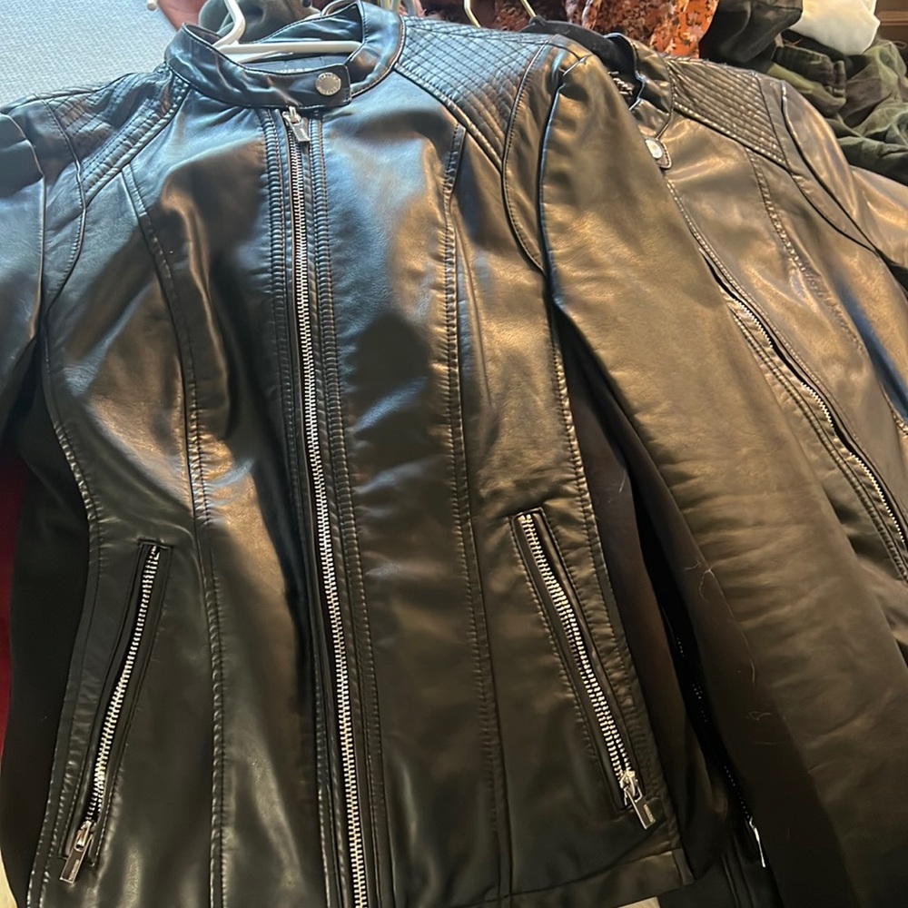 Express leather jacket